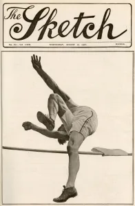 Jump Prints: Cover of the Sketch: high jumper Harry Porter