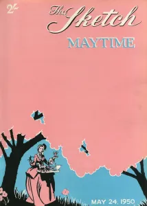 Issue Prints: Front cover of the Sketch, Maytime issue 1950