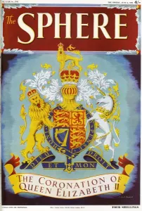 Insignia Prints: Front Cover, the Sphere, Coronation Number, 6 June 1953
