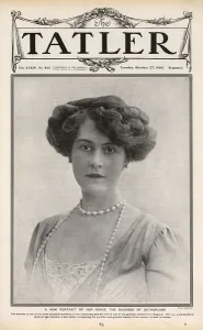 Beautiful Prints: Front cover of The Tatler - The Duchess of Sutherland