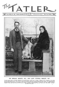 Curzon Prints: Front cover of The Tatler featuring Oswald and Cynthia Mosle