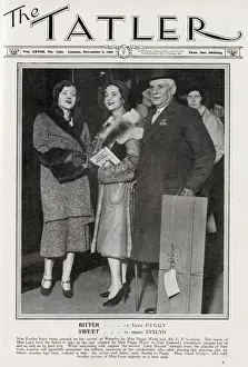 Actress Prints: Front cover of The Tatler featuring theatrical impresario Charles B