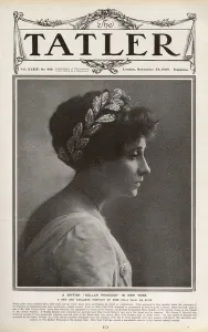 24th Prints: Front cover of the Tatler - Miss Valli Valli