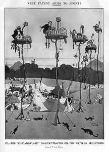 Plate Prints: The Cow and Plate Polecat Trapper