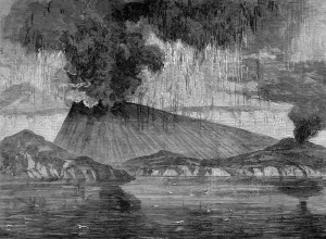 Volcano Prints: The Crater of Santorin