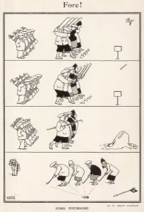 Golfers Prints: Fore