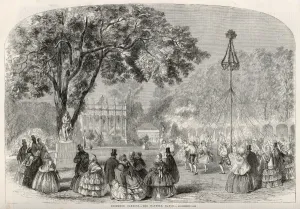 Cremorne Prints: Cremorne Gardens 1858