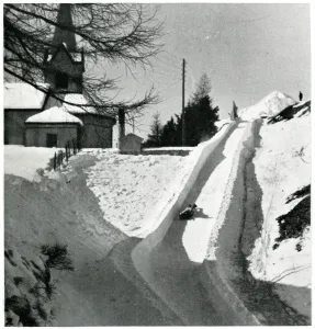 Winter Prints: The Cresta Run