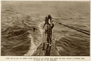 Haul Prints: Crew of a British C Class submarine 1916
