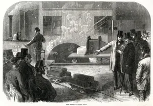 Cutting Prints: Crewe Steelworks 1866