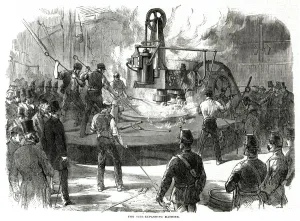 Steel Prints: Crewe Steelworks 1866