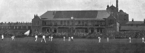Yorkshire Prints: Cricket at Bramall Lane 1901