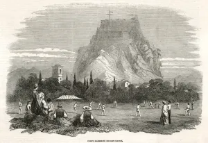 Abroad Prints: Cricket at Corfu