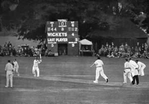 Nottinghamshire Prints: Cricket at Eastbourne
