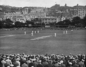 Sussex Prints: Cricket at Hastings