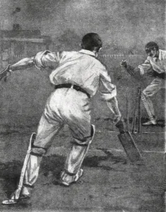 Wicket Prints: Cricket Match, England v Australia 1902