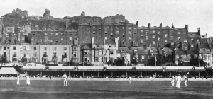 Sussex Prints: Cricket match at Hastings 1901