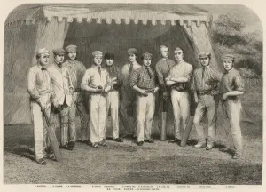Cricketers Prints: Cricket: The Surrey Eleven