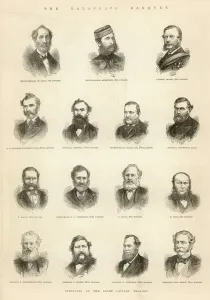 Corporal Prints: Crimean War. The Balaklava Banquet, Survivors of the Light C
