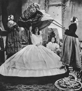 Nineteenth Prints: Crinoline Difficulties 1860s