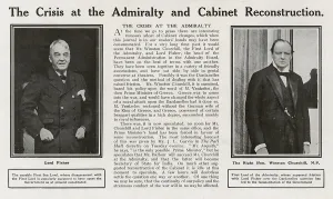 Admiralty Prints: Crisis at the Admiralty; Lord Fisher and Winston Churchill