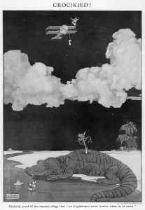 Animal Prints: Croc(k)ed! by William Heath Robinson