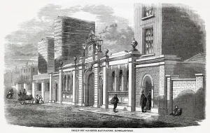 Street Prints: Crolls Dry Gas Meter Manufactory, Kingsland Road, London