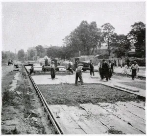 West Prints: Cromwell Road Extension - Laying down the under-surface