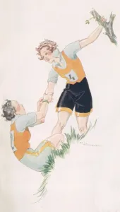 Helping Prints: Cross country racing by Rene Vincent
