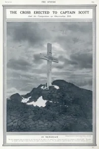 Tragedy Prints: The cross erected to Captain Scott