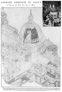 Christopher Prints: Cross-section of St. Pauls Cathedral