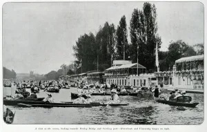 Regatta Prints: Crowded river during the Henley Regatta 1904