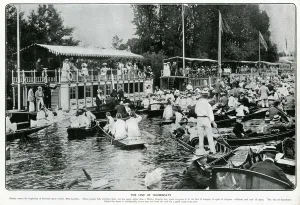 Regatta Prints: Crowded river during the Henley Regatta 1906