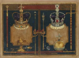 1953 Prints: The Crown Regalia - 1953 Coronation