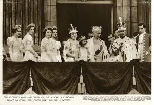Crowned Prints: Our crowned King and Queen on the historic Buckingham Palace
