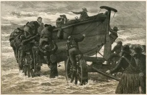Life Boats Prints: Cullercoats Lifeboat