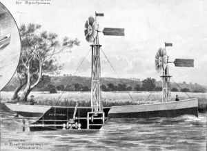 March Prints: Curiosities and ingenuities from the Patent Office; A boat d