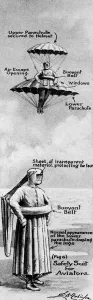 March Prints: Curiosities from the Patent Office; Safety Suit for Aviators