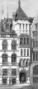 1875 Prints: The Curriers Hall, London, 1875