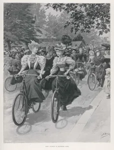 Cycle Prints: Cycling in Battersea Park