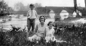 Curzon Prints: Cynthia Mosley and children