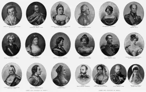 Romanov Prints: Czars and Czarinas of Russia