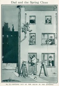 Chores Prints: Dad and the Spring Clean