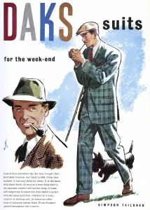 Smoker Prints: Daks advertisement, 1951