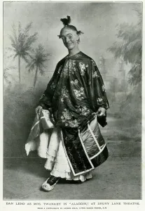 Dame Prints: Dan Leno as Mrs. Twankey 1897