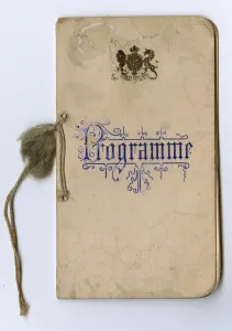 Card Prints: Dance card - programme