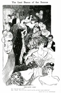 Evening Prints: The last dance of the season 1906