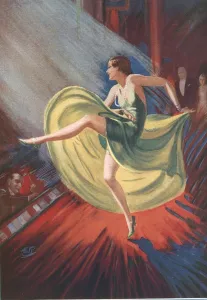 Colour Prints: The Dancer by Fred Purvis