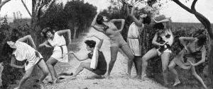 Wine Prints: Dancers celebrate end of the wine harvest on the Rhine