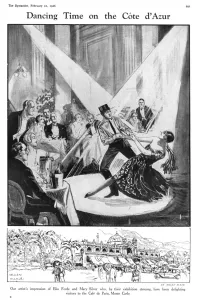 Glamorous Prints: Dancing Time on the Cote d Azur